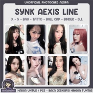 1pcs - [AE] SYNK AEXIS LINE UNOFFICIAL PHOTOCARD