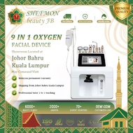【Malaysia Warranty】9in1 Oxygen facial device Water Oxygen Jet Facial Lifting Machine for Skin Care F