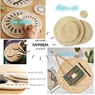 SEED CARPET, Hyacinth decorative accessories for rustic photography. Lovely dining table decor heat-