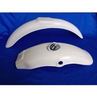 Vintage trail front and rear mudguard set model ts100n, dt100 enduro