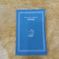 BUKU KITAB INDJIL KARANGAN MATIUS