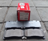 ผ้าเบรคหน้าToyota Supra JZA80 brembo black lowmetalic