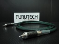 『永翊音響』FURUTECH日本古河 FX-αAg 75Ω 頂級純銀數位線(( FURUTECH頂級RCA )) 1M