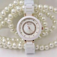 韓版珂紫/ KEZZI百色美學簡約水鑽陶瓷女腕錶  Korean  KEZZI Baise minimalist aesthetic diamond watch ceramic female