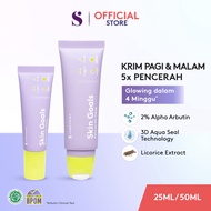 SOMETHINC SKIN GOALS Moisture Silk Cremè - Brightening Moisturizer (Pelembab untuk Mencerahkan)