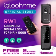 RW1- IGLOOHOME ADDON RIM SMART DIGITAL LOCK FOR MAIN DOOR