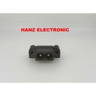 8 Female Figure AC Socket 2 PIN 2 Hole Power Cable Connector