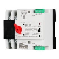ATS 2P 63A 100A 125ADual Power ATS เบรกเกอร์สวิทช์ไฟฟ้า ats Automatic transfer switch switch เวลาในก