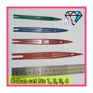 COBAN SET NO 1 2 3 4 (1 PAKET ISI 8PCS) / ALAT RAJUT JARING / JARUM JARING / ALAT RAJUT JALA