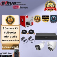 Dahua 5MP+Full-color Package CCTV Package Full-color With audio 2/4/8CH CCTV Package Kit 4channel CC