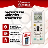 UNIVERSAL AIRCOND REMOTE | 1000 in1 Aircond Remote Suitable All Remote Brand 100%Original (CHUNGHOP)