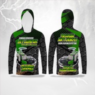 Jersey Combine Jet Lumpur Pejuang Hektar Tangan Panjang Fullprint Bahan Adem / Kaos Operator Driver 
