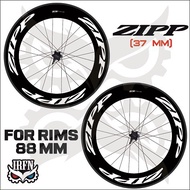 Zipp 808 die cut fixie road bike 700c Decal Sticker