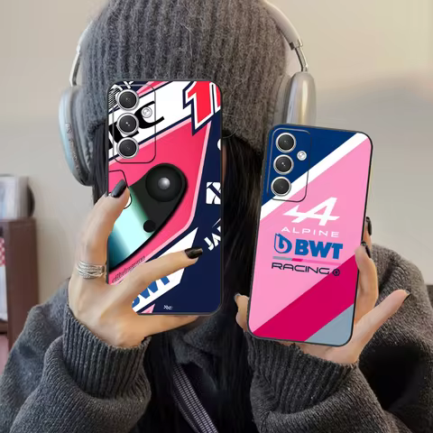 Mobile A-Alpine Phone Case for Samsung Galaxy S25 S24 S23 S22 S21 S20 S10 S9 Plus FE Ultra Lite Blac