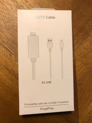 iPhone/iPad   HDTV cable 電視輸出線