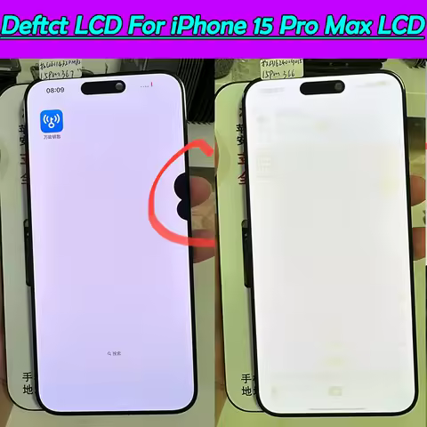 Defect 6.7" LCD For iPhone 15 Pro Max Lcd Touch Screen Digitizer Assembly For iPhone 15ProMax A2849 