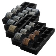 Coin Counter Tray Coin Sorter Individual Coin Tray Organizer for PH Coin Display Holder 3D Printed