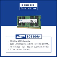 Samsung 8GB DDR4 3200 MHz PC4-25600 SODIMM 2Rx8 CL22 1.2v 260-PIN NAS Memory Module. DS224+ DS423+ D