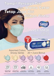 Masker Medis Sensi Convex Mask Model Evo Plusmed 4D 4 Ply Original