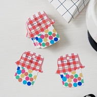 Have a nice day tag card Colorful Bottle tag Hangtag Pendant tag card 4.5 * 5cm