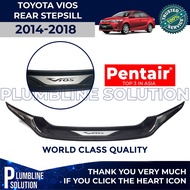 Branded Pentair RS6006 Rear Stepsill for Toyota Vios Superman Gen 3 2014 2015 2016 2017 2018 July / 