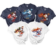 World Cup 2026 Country Icons Shirt 2026 World Cup USA T-Shirt Soccer Graphic Tee Soccer Fan Apparel 