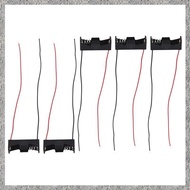 5PCS 1 23A A23 12V Battery Storage Clip Holder Box Case Cell Holder With Wire