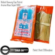 Pria Punya Selera Klobot Kawung Cap Potret Kwalitet Terjamin Sejak 1980 Paket 20 Bungkus / Kelobot D