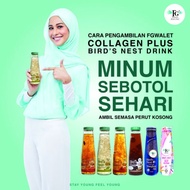 FG Walet collagen plus birdnest drink Honey/Apple Blossom/Aloe Vera/Longan&Madu/Bunga Epal/Premium 1