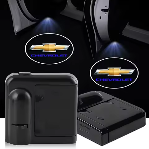 Car Door LED HD Welcome Courtesy Shadow Projector Lamp Car Logo Light For Chevrolet Captiva Colorado