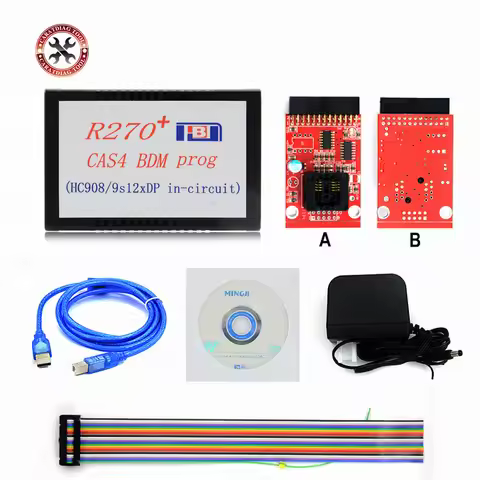 Original R270+ V1.20 Auto CAS4 BDM Programmer R270 CAS4 BDM Programmer Professional for w key prog f