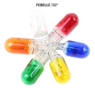 LIVESTAR 10Pcs W2W T5 12V 1.2W Car Halogen Lamp Instrument Lights Dashboard T5 LED Bulb Instrument L