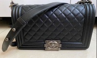 Boy Chanel 復古荔枝皮25cm