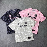 ️[Hight Quality] - bape x Inter MIAMI Clothing Set, short sleeve bape Clothing Set, bape T-shirt and