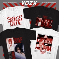 NMIXX Kpop T-shirt "See That? ; Fe304: STICK OUT" Tee - Haewon, Lily, Sullyoon, Bae, Jiwoo, Kyujin