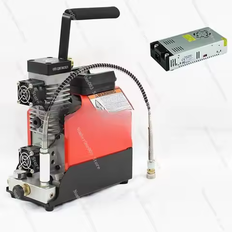 30Mpa 300Bar 4500Psi 12V PCP Air Compressor 12V Portable High Pressure Pump For Diving Scuba Tank Ca