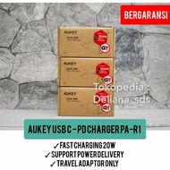 Aukey Usb-c Charger PA-R1 Garansi 2 Tahun Charger Aukey Kepala Charger