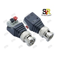 BNC Male Screwless Quick Wire Connector for CCTV Security Camera
