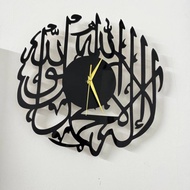 40x40cm Jam Tauhid Jam dinding arab custom acrylic