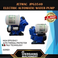 JETMAC 370Watt/0.5HP Automatic Electric Water Pump JPG3540 - 1" x 1" in/outlet - 6 Months Local Warranty -