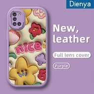 เคส Dienya M31 M31 A31สำหรับ Samsung เคสซิลิโคนนิ่มลายดอกไม้สวยงามเคสมือถือกันกระแทกป้องกันการตกพร้อมเคสป้องกันกล้องเลนส์คลุมทั้งหมด