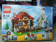 全新樂高 Lego Creator 31025 Mountain Hut Lego etc 現貨未開靚盒, 如配合 10257, 10258 玩最好