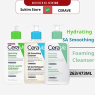 CeraVe Gel Moussant Foaming Facial Cleanser for sensitive oily skin