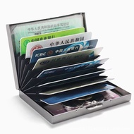 Stainless Steel Box Card Holder Metal Card Holder Organ Card Holder Business Card Case Card Holder