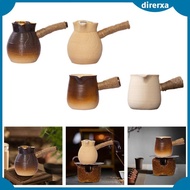 [Direrxa] Ceramic Egg with Anti-scalding Handle 460ml Tea Kettle Porcelain Teapots with