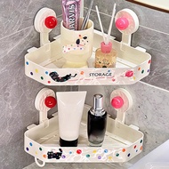 Dopamine Color Storage Rack Bathroom Storage Shelf Countertop Sundries Organizers