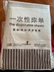 一次性 雙人床單 9張