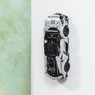 Wall Mount Compatible with Lego Technic Lamborghini Revuelto 42214 - Space Saving Car Display - Car 