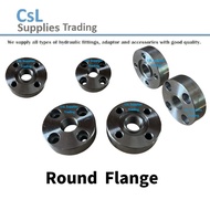 Round Flange Female BSP Thread