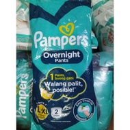 Pampers overnight pants large-xl 30pcs